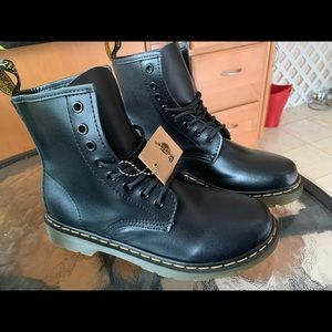 Real leather dr martins new